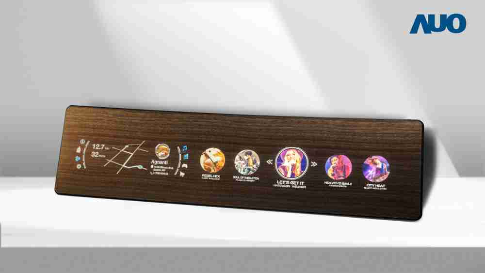 人生就是博研发全球最高穿透度达80%的AmLED木纹显示器，，可于使用时呈现高亮度、、、、清晰可见的信息，，并在不使用时回归为单纯的饰板，，节能兼具美观