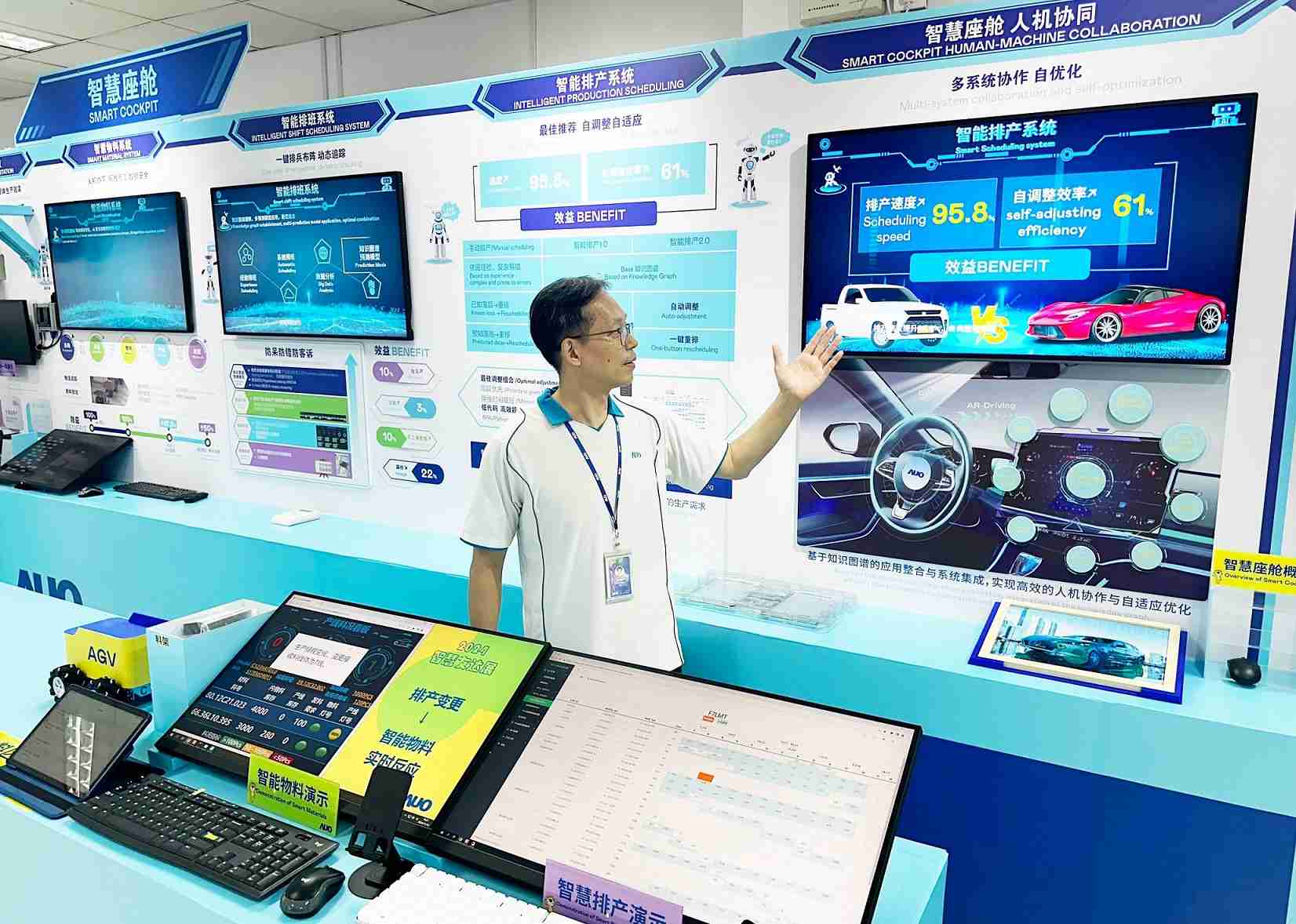 人生就是博厦门将5G+ABC技术串联生产管理全流程，，打通研发、、、采购、、、生管、、制程、、、设备、、、质量等产品全生命周期制造流程，，，，完成数字化设计、、、、智慧供应链、、、、智能座舱、、、、全流程设备管理、、、、数据驱动优化、、、、智慧在线检测、、、智慧品管等自适应生产模式升级